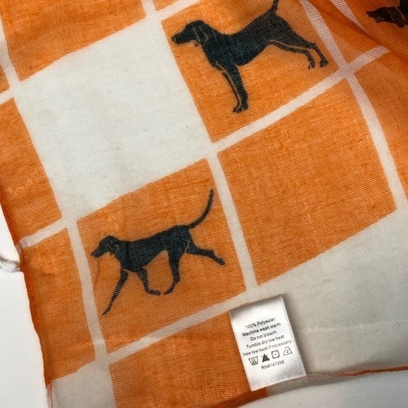 Hound Dog Long Fringe Scarf Tennessee - Picture 3 of 6